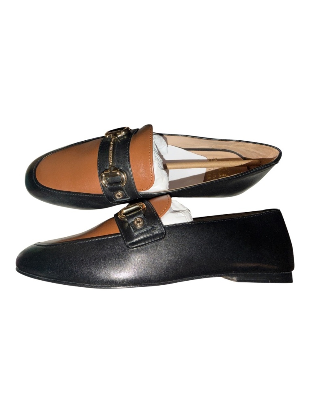 Holland Cooper Harvard Horse Bit Leather Loafers 7